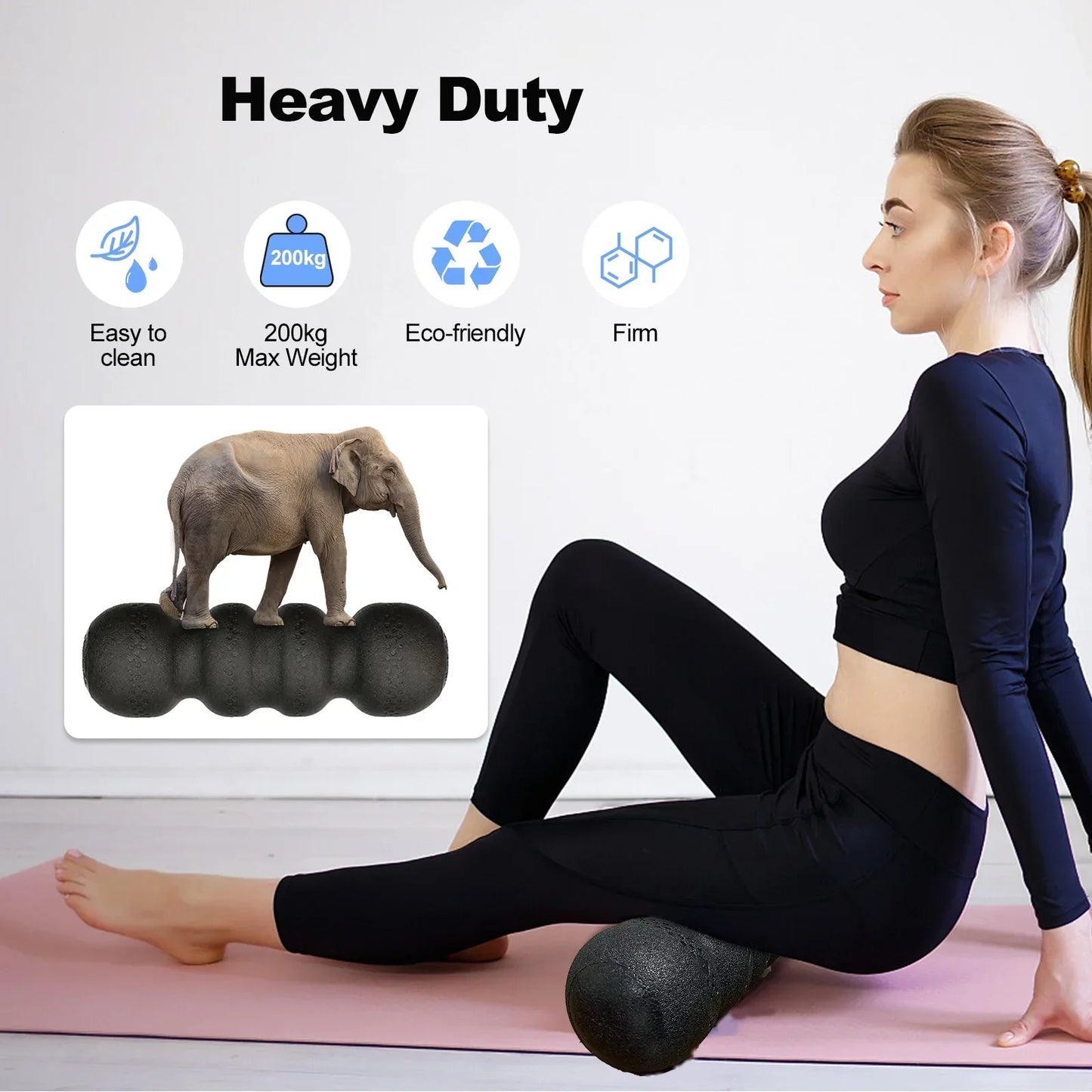 Foam Roller Peanut Yoga Roller-3