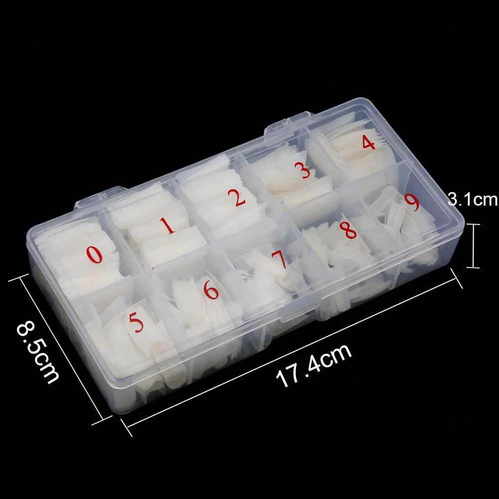 Nail Capsules 500pcs/Box Artificial Nail Tips