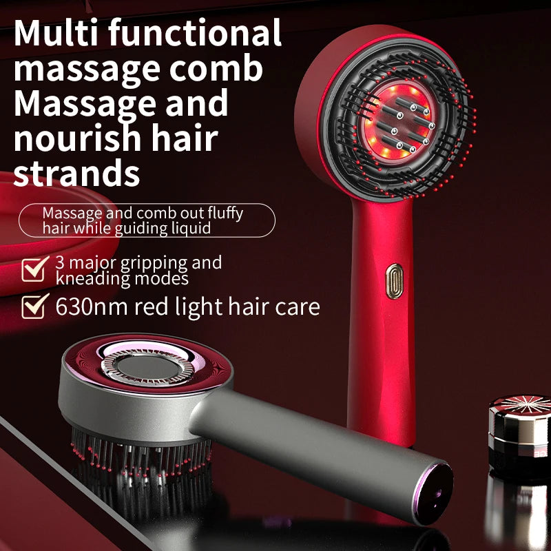 Hair massage machine