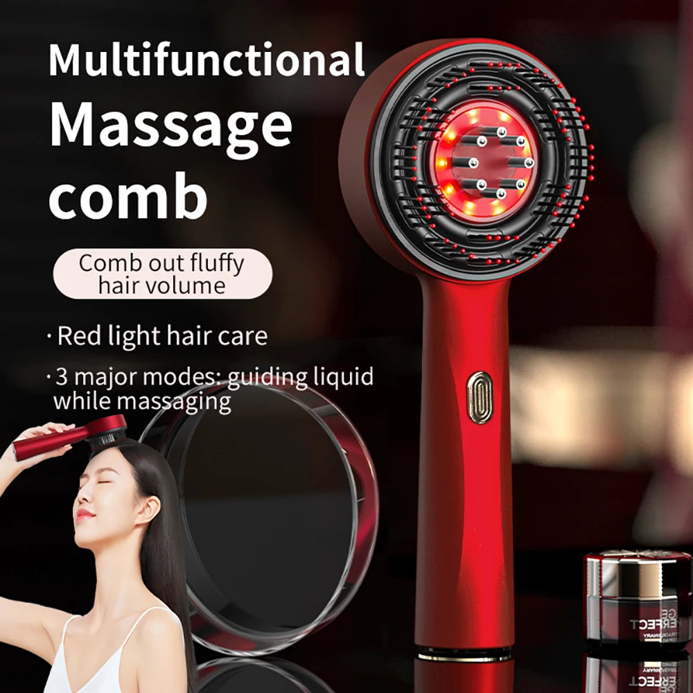 Hair massage machine