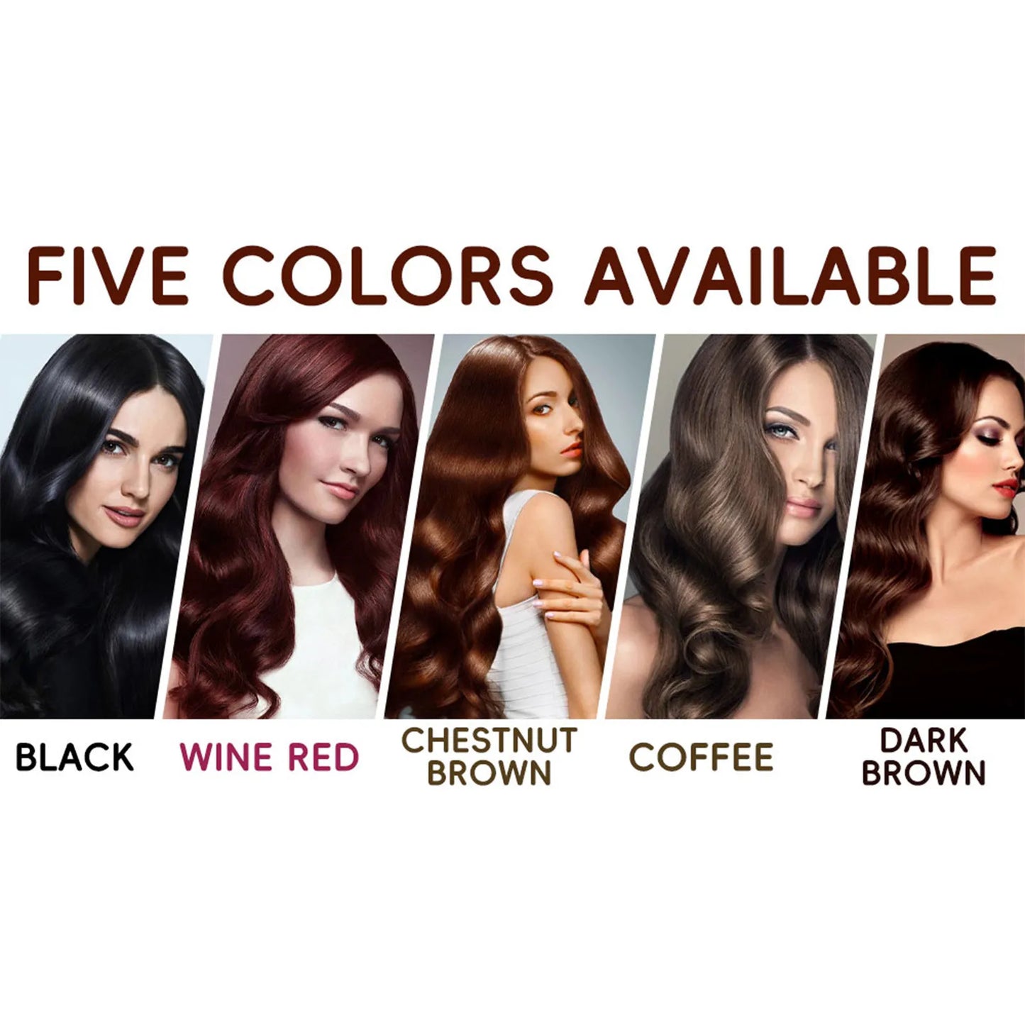 Hair Shampoo for Coverage - Herbal Ingredients 500ml