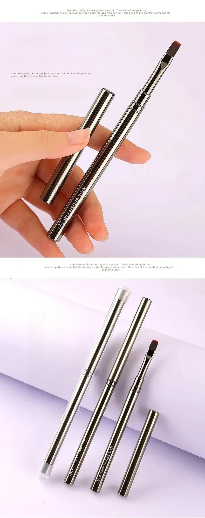 Nails Art Brush Pen 3D