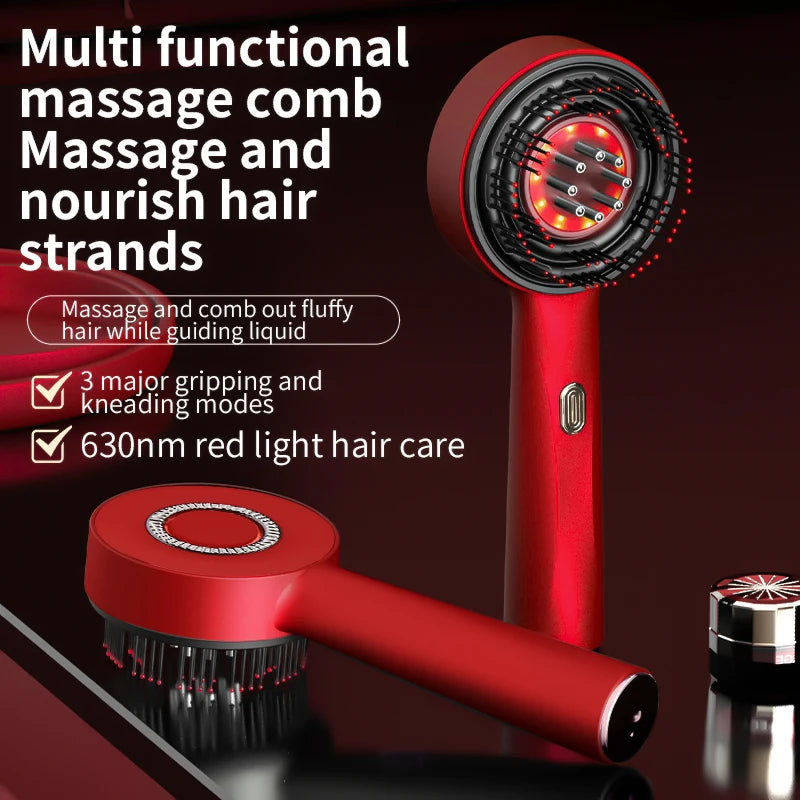 Hair massage machine