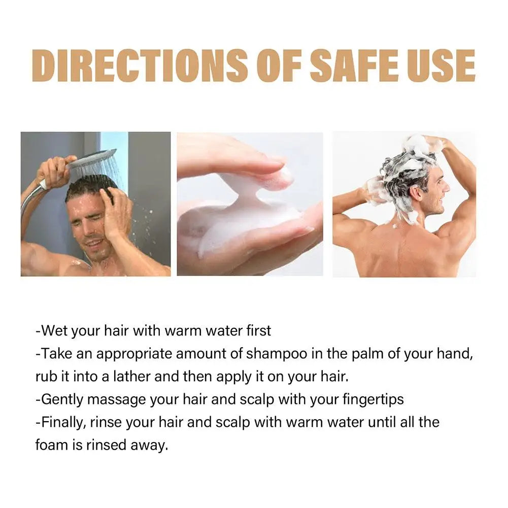 Hair Loss Treatment Shampoo Promotes Growth