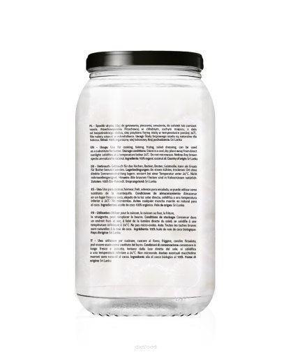 Diet-Food BIO COCONUT OIL EXTRA VIRGIN-1