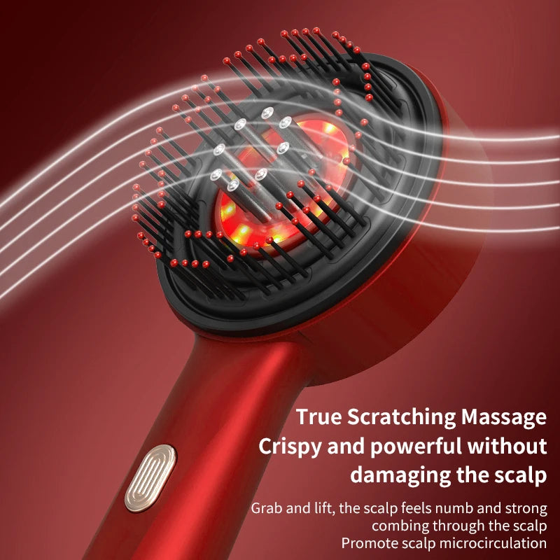 Hair massage machine