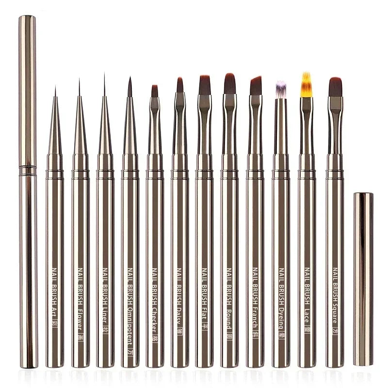 Nails Art Brush Pen 3D